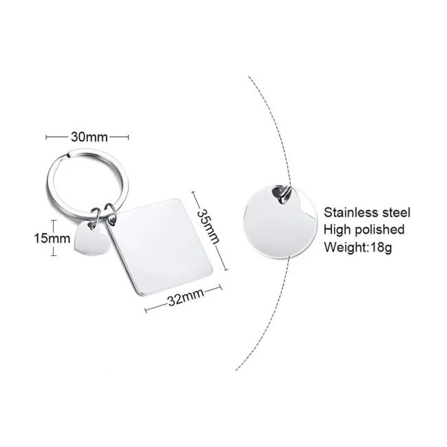 Wholesale Stainless Steel Keychains Personalized Gifts and Accessories