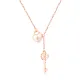 Wholesale Stainless Steel Beloved Lock And Key Pendant Necklace
