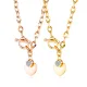 Wholesale Stainless Steel Personalised Double Heart Charm Necklace