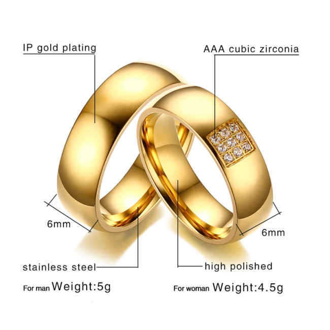 Wholesale Stainless Steel Mens Wedding Bands