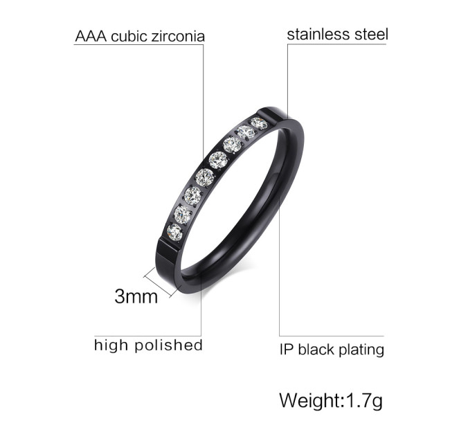 Wholesale Stainless Steel Rings for Women with Stones