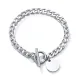 Wholesale Stainless Steel OT Buckle Hip Hop Bracelet