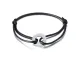Wholesale Wax Rope with Stainless Steel Coin