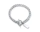 Wholesale Stainless Steel Personality Word Buckle Punk Bracelet