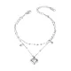 Wholesale Stainless Steel Women Layer Chain Foot Anklet