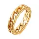 Wholesale Stainless Steel Curb Link Chain Ring