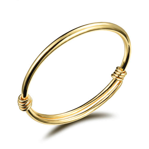 Wholesale Gold Adjustable Brass Bangles