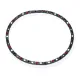 Wholesale Mens Gold & Black Titanium Necklace
