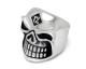 Wholesale Stainless Steel 1% Bikers Skull Rings