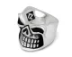 Wholesale Stainless Steel 1% Bikers Skull Rings