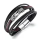 Wholesale Mens Celtic Knot Leather Bracelet