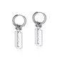 Wholesale Stainless Mens Razor Blade Hoop Earrings