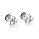 Wholesale Stainless Steel Twisted Rope Stud Earrings