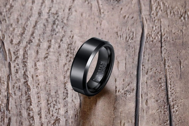 Wholesale Men's Classic Tungsten Wedding Ring