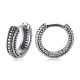 Wholesale Stainless Steel Men's Hip Hop Tire Earrings