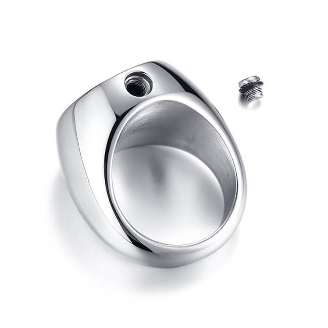 Wholesale Stainless Steel Cremation Urn Ring