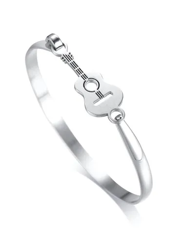 Wholesale Stainless Steel Guitar Bangle for Musician