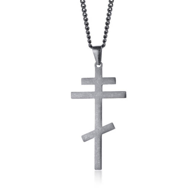 Wholesale Stainless Steel Eastern Orthodox Cross Pendant