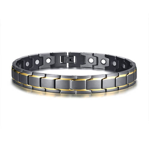 Wholesale Stainless Steel Men's Magnetic Therapy Anklet