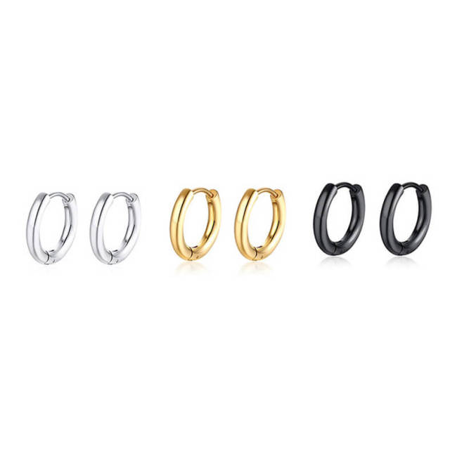Wholesale Stainless Steel Jewelry Hoop Earrings