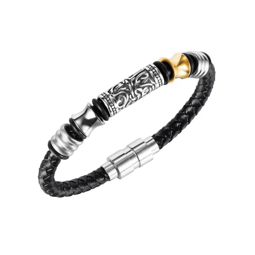 Wholesale Mens Totem Leather Bracelet