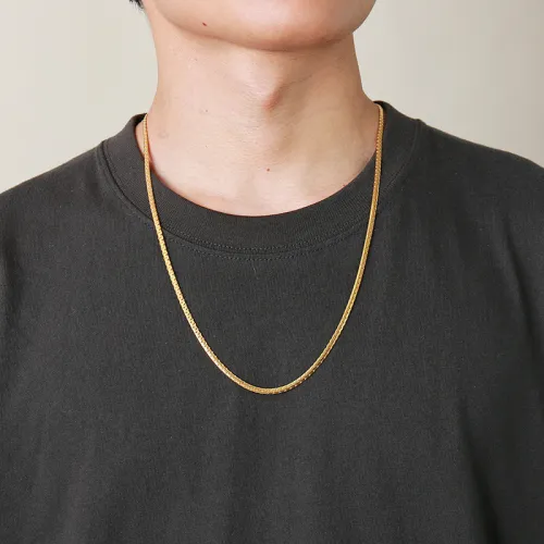 Wholesale Stainless Steel Men's Box Chain Necklace