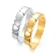 Wholesale Stainless Steel Heart link Ring