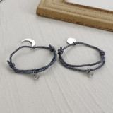 Wholesale Magnetic Attraction Sun and Moon Couple Bracelet