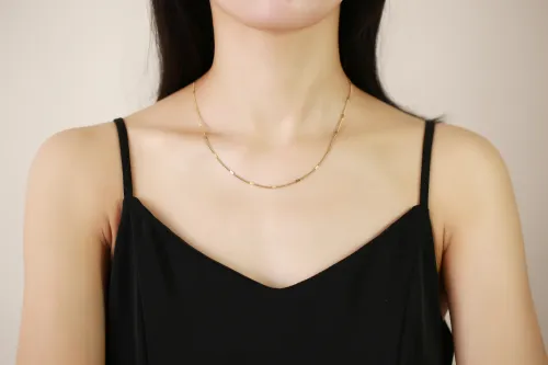 Wholesale Stainless Steel Women Chain Necklace