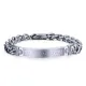 Stainless Steel Maze Tag Bracelets for Men