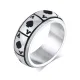Wholesale Stainless Steel Ring with Spade A