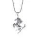 Wholesale Stainless Steel Running Horse Pendant Necklaces