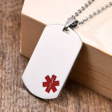 Wholesale Stainless Steel Medical Alert Dog Tag