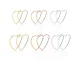 Wholesale Stainless Steel Heart Hoop Earrings