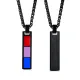 Wholesale Stainless Steel Rainbow Flag Bar Pendant