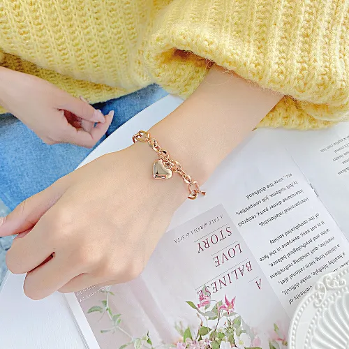Wholesale Stainless Steel Paperclip Chain & Coffee Bean Chain Bracelet