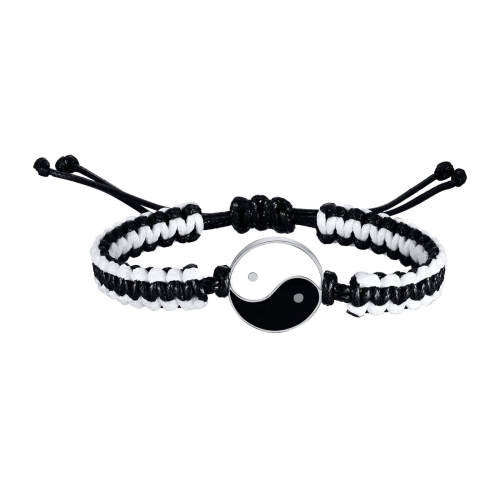 Wholesale Wax Rope Bracelet with Yinyang