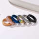 Wholesale Stainless Steel Rotating Wedding Ring For Men Women