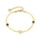 Wholesale Stainless Steel Roman Numeral Disc Snake Bone Anklet