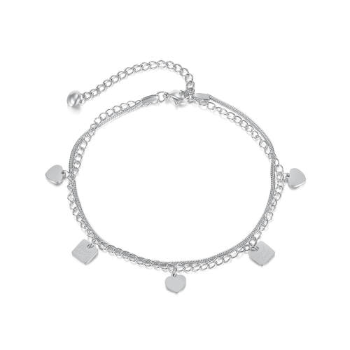 Wholesale Stainless Steel Anklet Chain with Heart