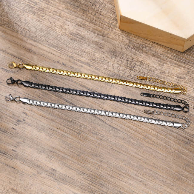 Wholesale Stainless Steel NK Chain Bracelets