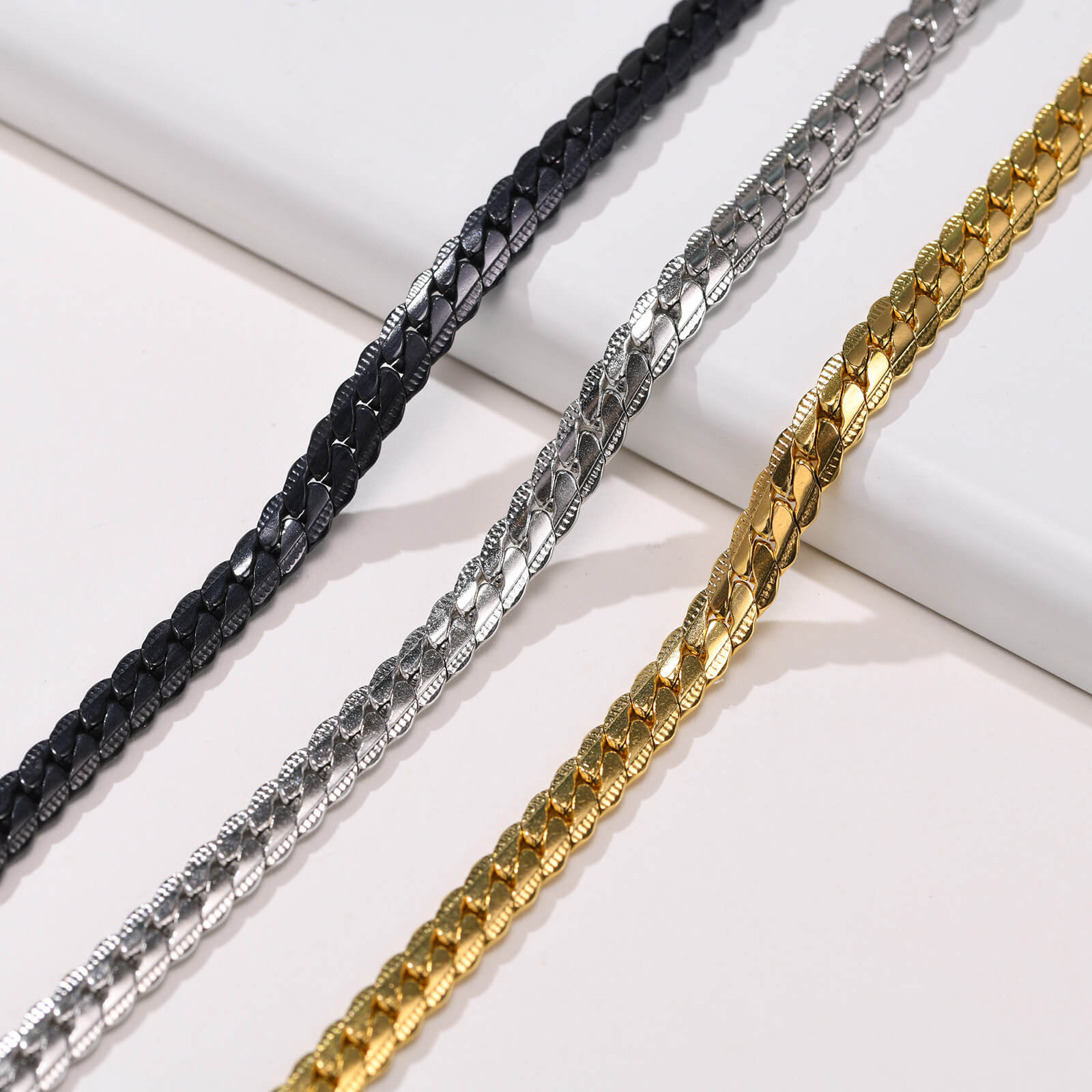Wholesale Stainless Steel NK Chain Bracelets丨JC Love Jewelry