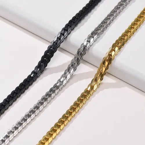 Wholesale Stainless Steel NK Chain Bracelets