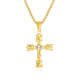 Wholesale Stainless Steel Cross Pendant with Crown