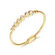 Wholesale Stainless Steel Charming CZ Beads Bangle