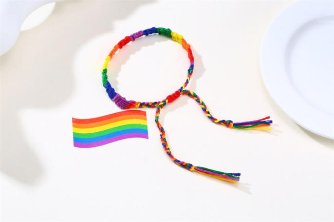 Wholesale New Design Handmade Rainbow Bracelet