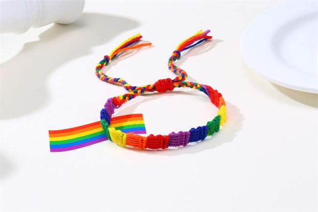 Wholesale New Design Handmade Rainbow Bracelet