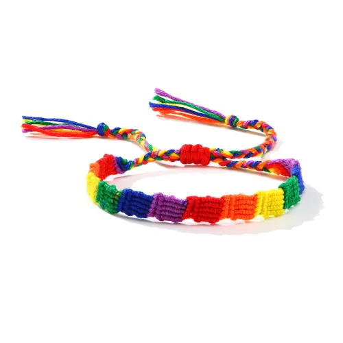 Wholesale New Design Handmade Rainbow Bracelet