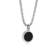 Wholesale Stainless Steel Simple Coin Pendant with Enamel