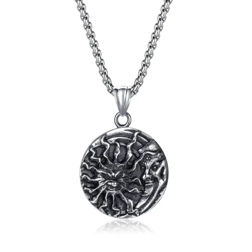 Wholesale Stainless Steel Hip Hop Vintage Totem Pendant